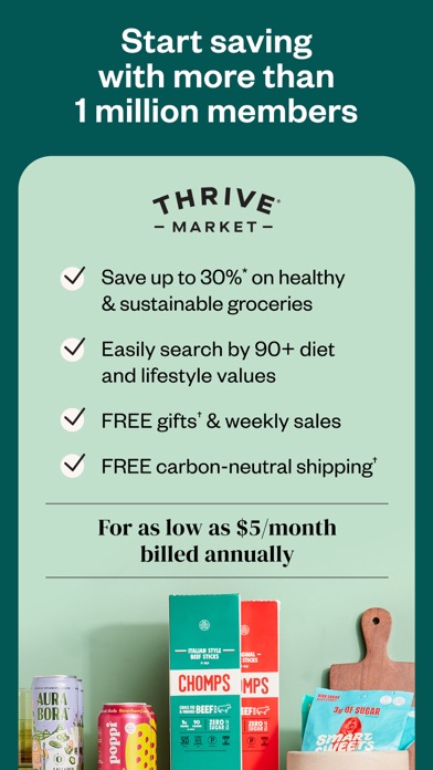 Thrive Market screenshot 1