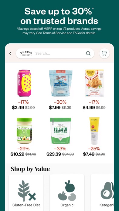 Thrive Market screenshot 4