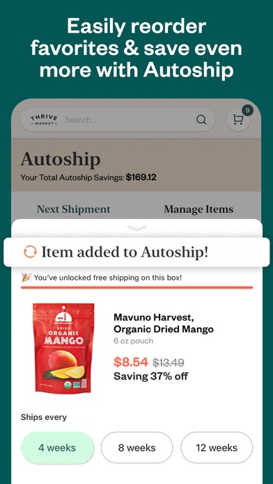 Thrive Market screenshot 2