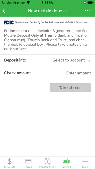 Thumb Mobile screenshot 2