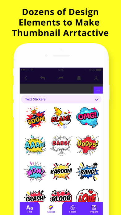 Thumbnail Maker: YT Banner Art screenshot 1