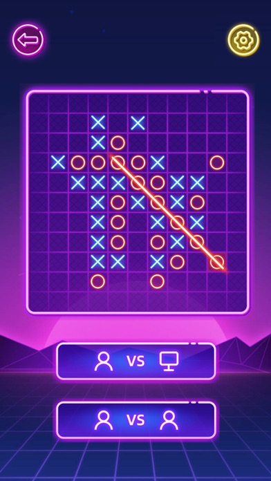 Tic Tac Toe - 2 Player Games screenshot 1