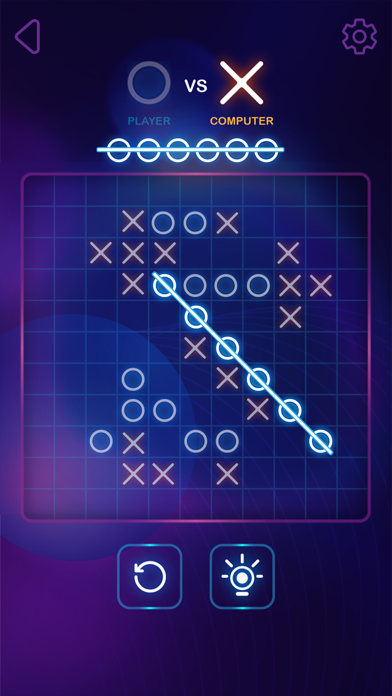 Tic Tac Toe 2 Player: XO Game screenshot 1