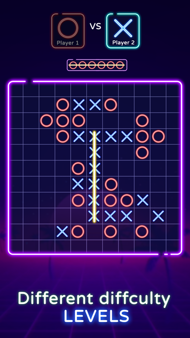 Tic Tac Toe 2 player: XO screenshot 1