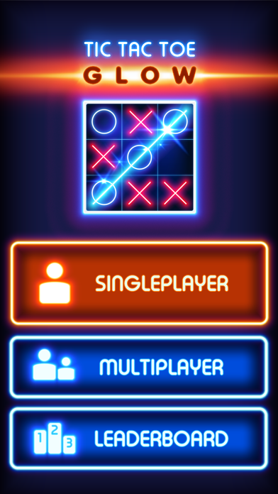 Tic Tac Toe Glow - Puzzle Game screenshot 4