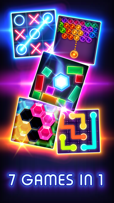 Tic Tac Toe Glow - Puzzle Game screenshot 5