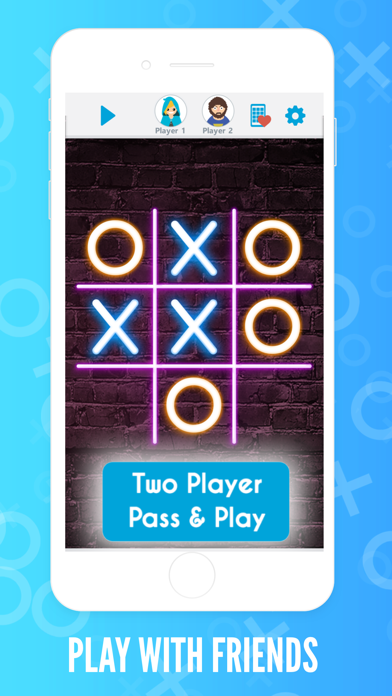 Tic Tac Toe OXO - 2 Player screenshot 2