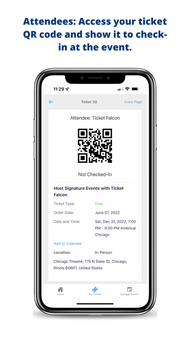 Ticket Falcon screenshot 1