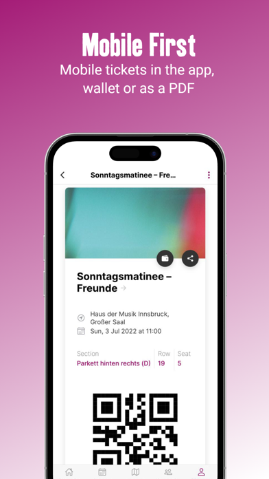 Ticket Gretchen - Event App screenshot 1