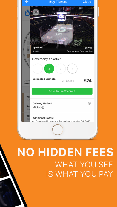 TicketFire · Buy, Sell Tickets screenshot 4