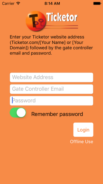 Ticketor Gate screenshot 5