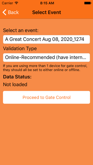 Ticketor Gate screenshot 4