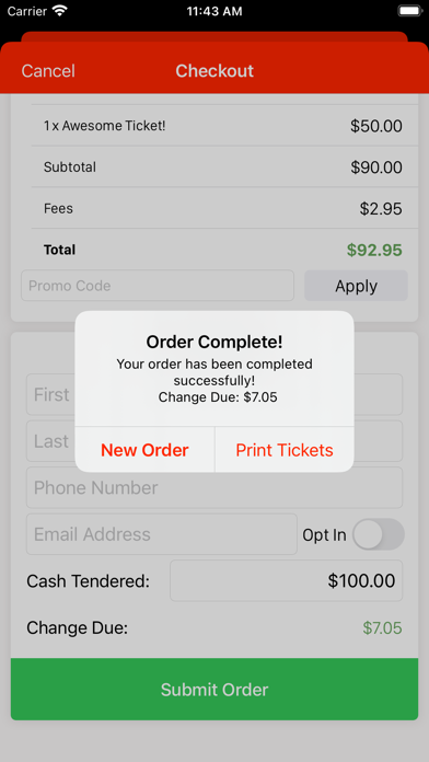 Ticketsauce Check-In screenshot 1