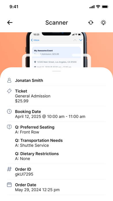 TicketsCandy Scanner screenshot 2