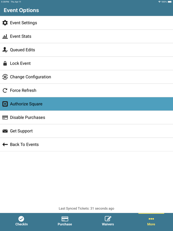 TicketSignup Tickets screenshot 2