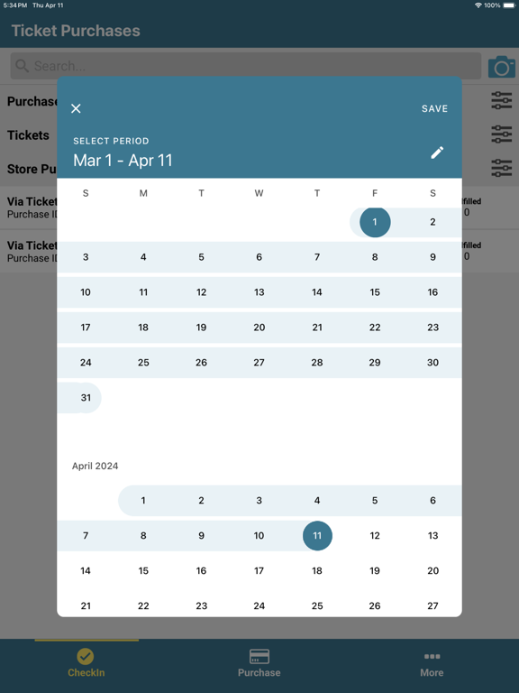 TicketSignup Tickets screenshot 9