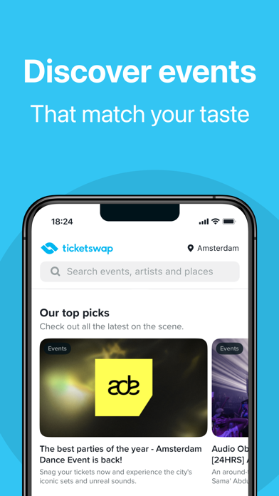TicketSwap - Buy, Sell Tickets screenshot 1