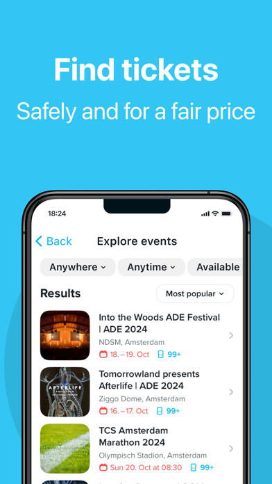 TicketSwap - Buy, Sell Tickets screenshot 4