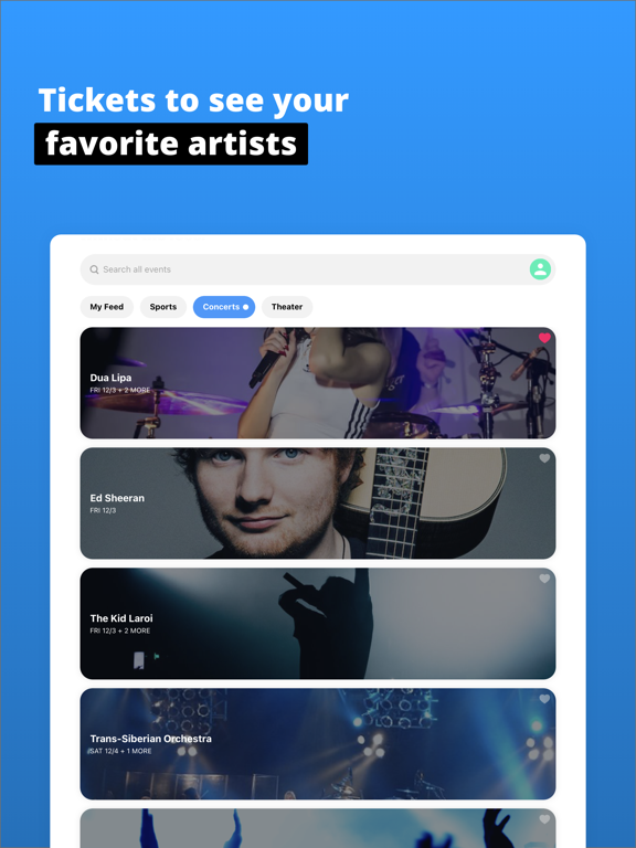 TickPick: No Fee Tickets screenshot 1