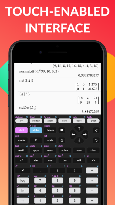 Ticulator 84 Graphing Calc screenshot 3