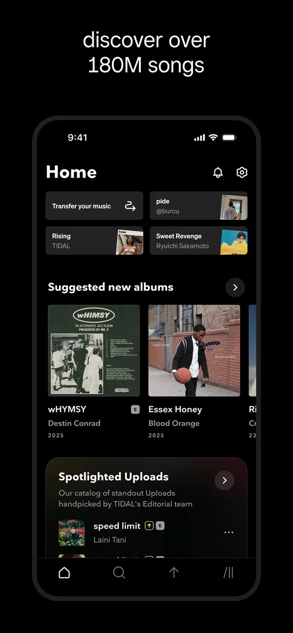 TIDAL Music: HiFi Sound screenshot 3