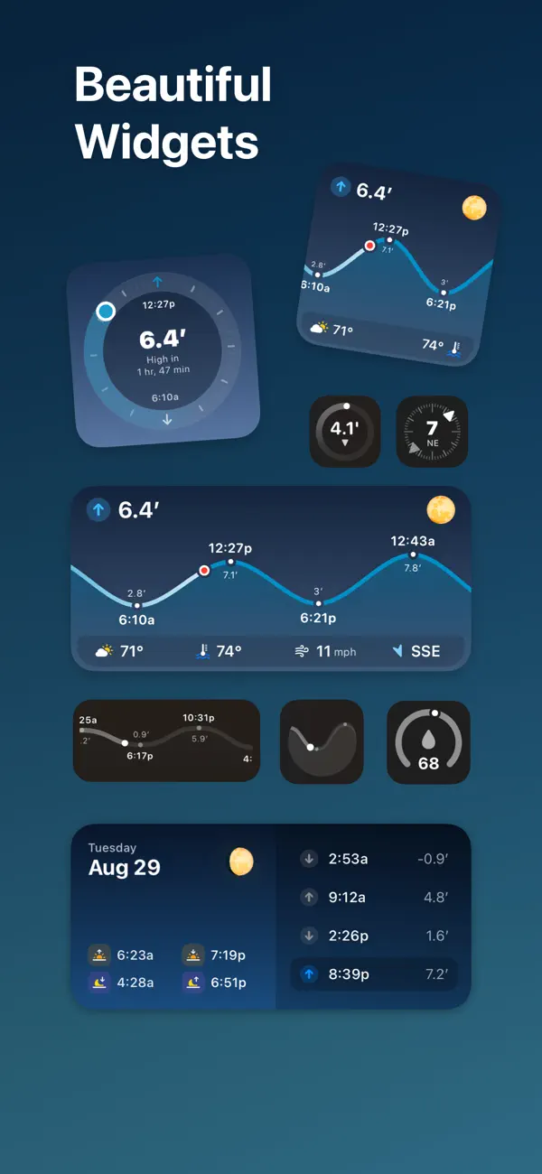Tide Guide: Charts & Tables screenshot 1