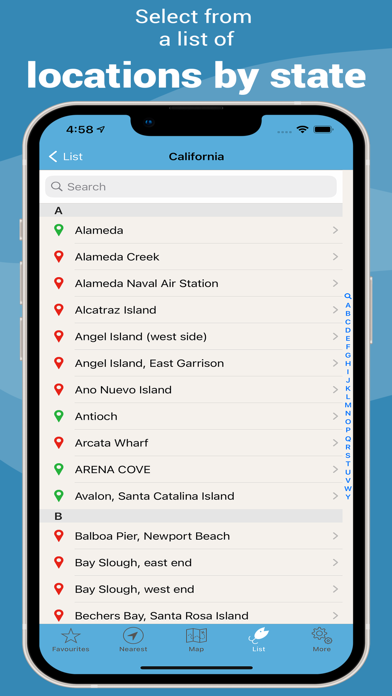Tide Times US screenshot 1