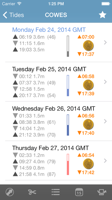 Tides Planner screenshot 4