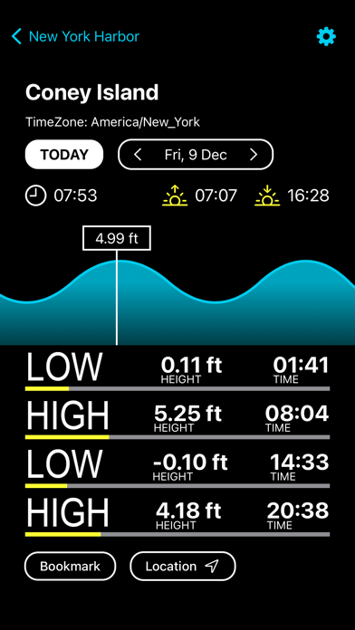 Tides USA:Tide Predictions screenshot 5