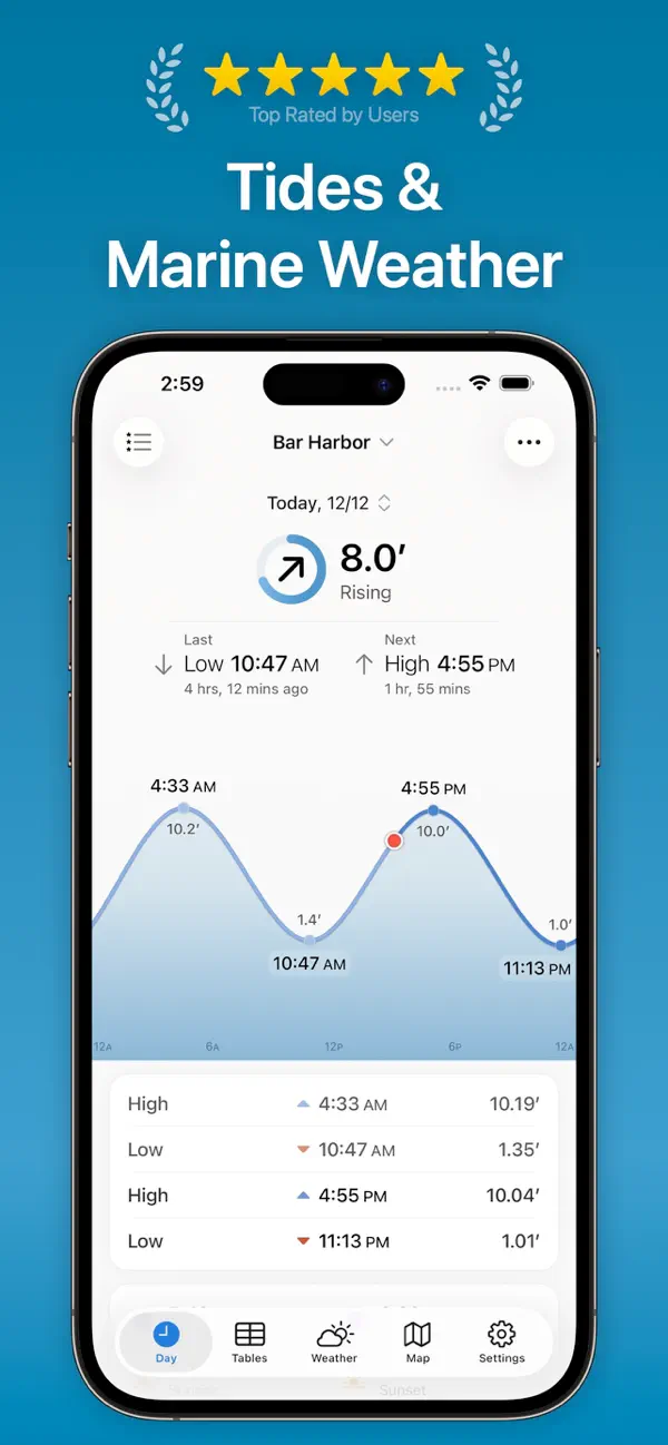 TidesPro: Tide Charts & Tables screenshot 6