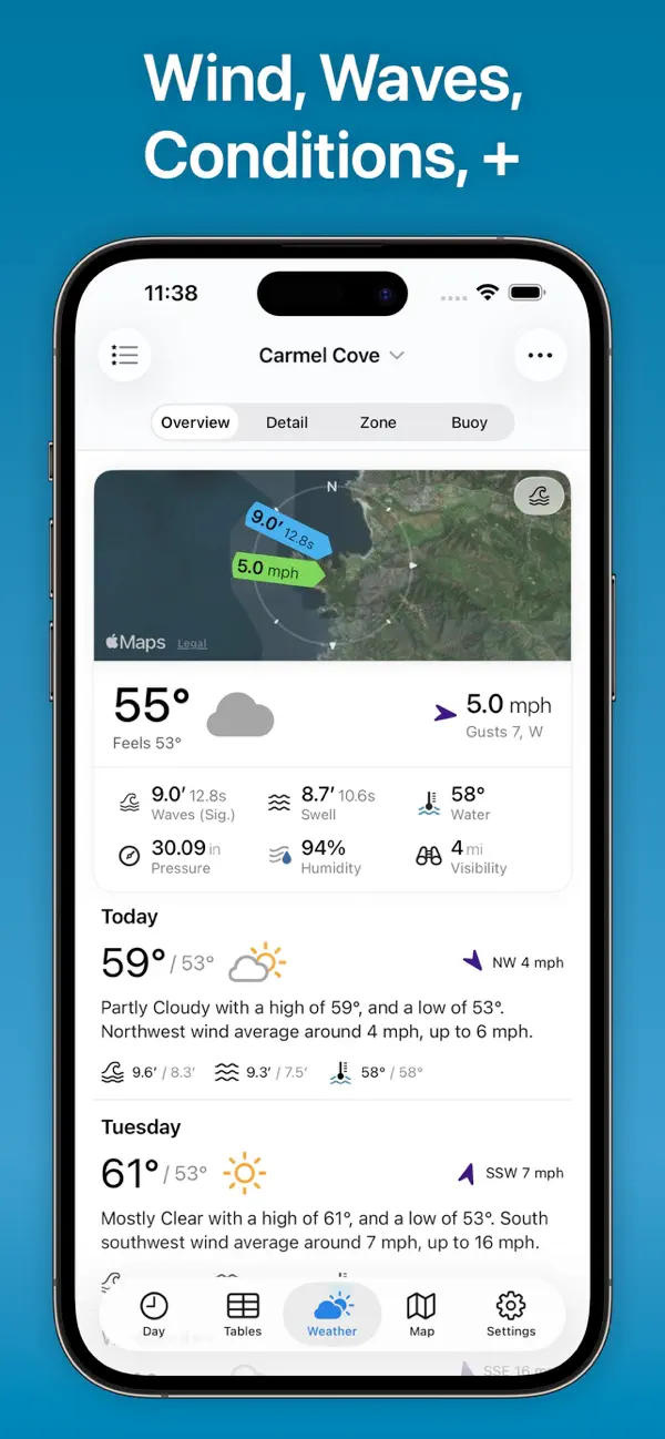 TidesPro: Tide Charts & Tables screenshot 3