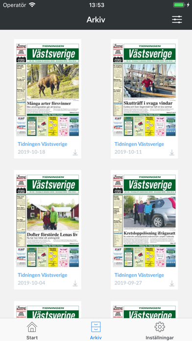 Tidningen Västsverige screenshot 1