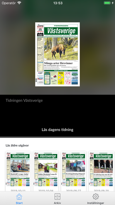 Tidningen Västsverige screenshot 2