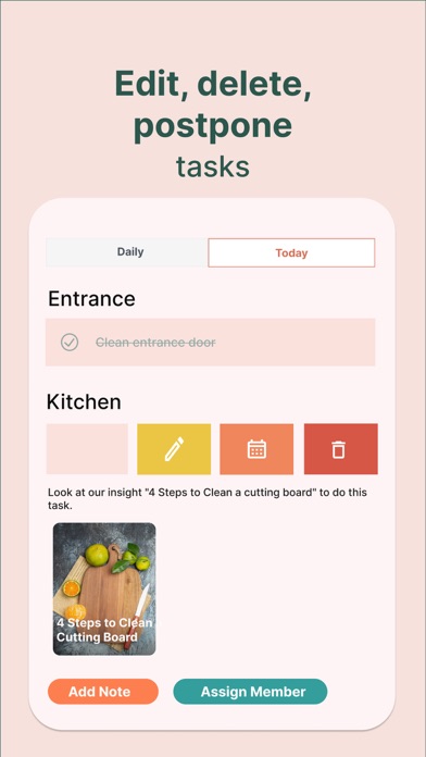Tidy: House Cleaning Schedule screenshot 1