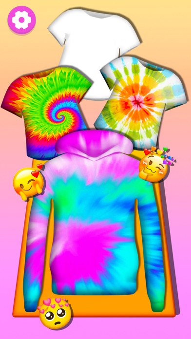 Tie Dye: T Shirt Design Games screenshot 1