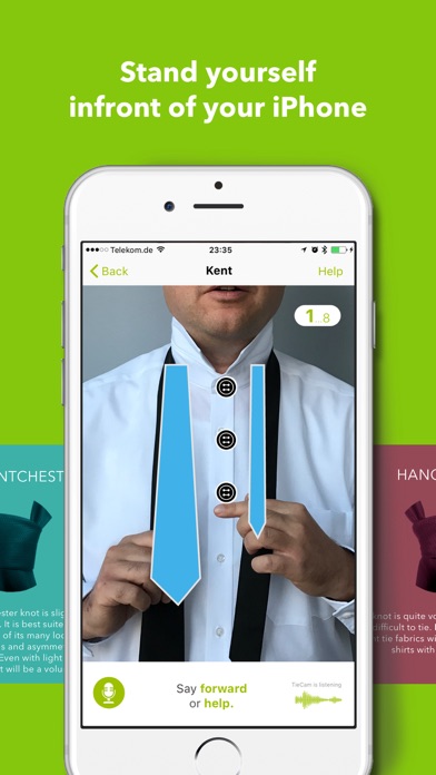 TieCam - the perfect tie knot screenshot 4