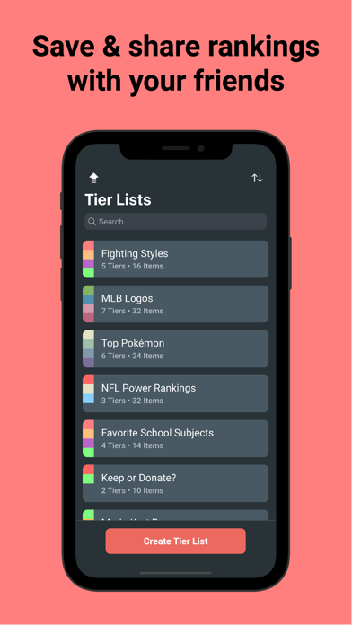 Tier List - Rank Anything screenshot 3