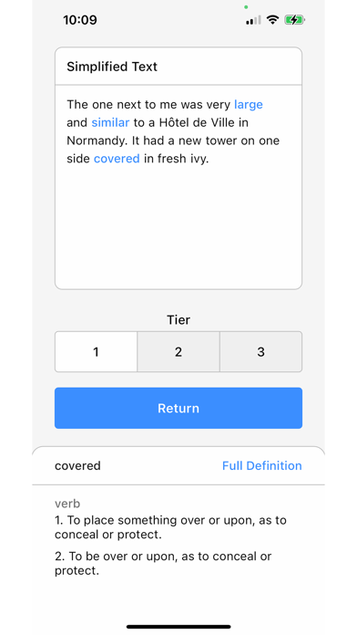 TIER - Simplify English screenshot 1