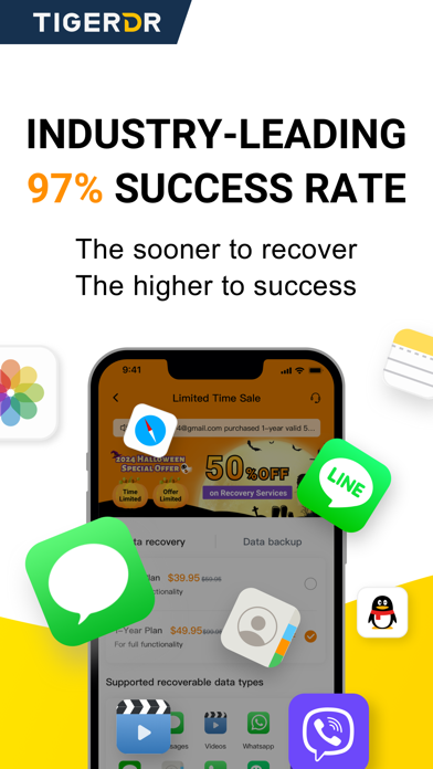 Tiger Data Recovery:Rescue screenshot 3