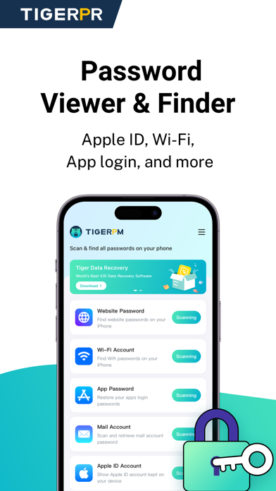 Tiger Password：Unlock&Recovery screenshot 4