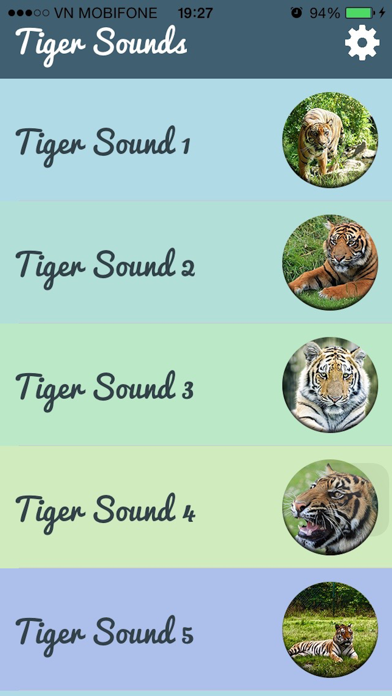 Tiger Sounds - Tiger Sounds for Kids screenshot 3