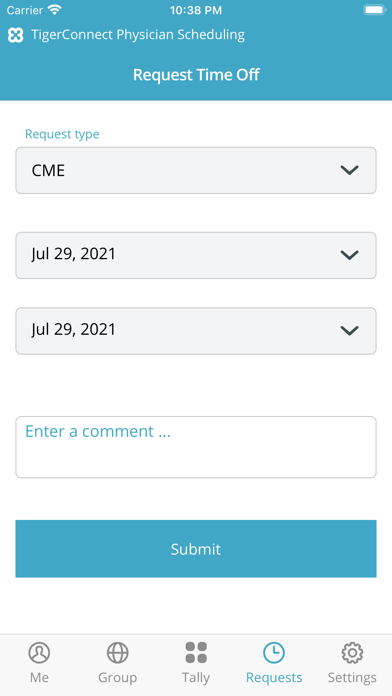 TigerConnect Scheduling screenshot 1