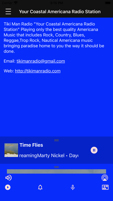Tiki Man Radio screenshot 2