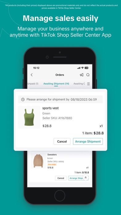 TikTok Shop Seller Center screenshot 2