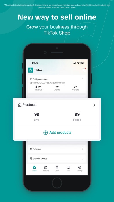 TikTok Shop Seller Center screenshot 1