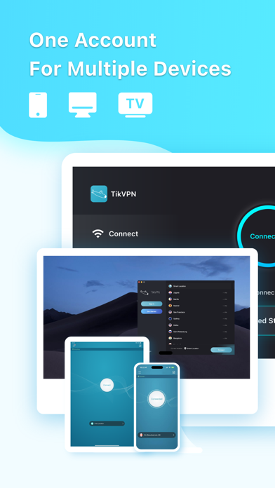 TikVPN-Super Secure VPN Proxy screenshot 1
