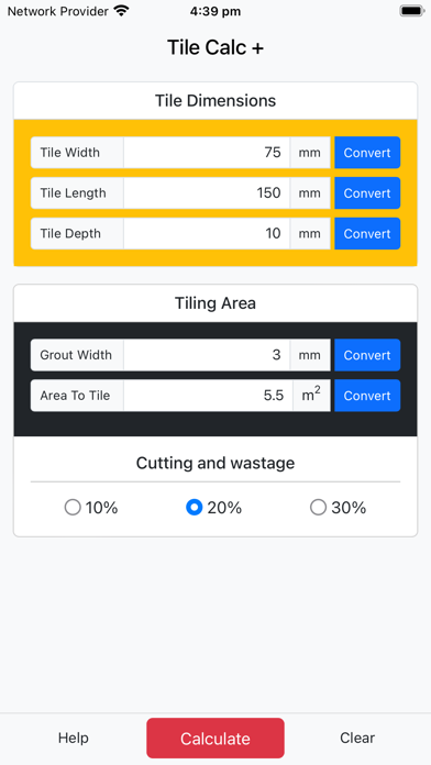 Tile Calc screenshot 3