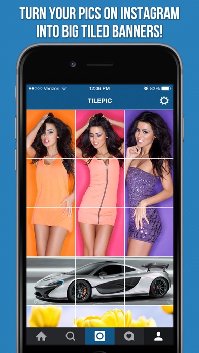 Tile Pic - Photo Banner Editor screenshot 4