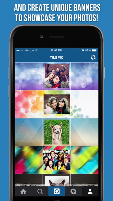 Tile Pic - Photo Banner Editor screenshot 3