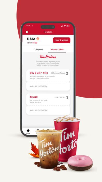 Tim Hortons Middle East screenshot 1